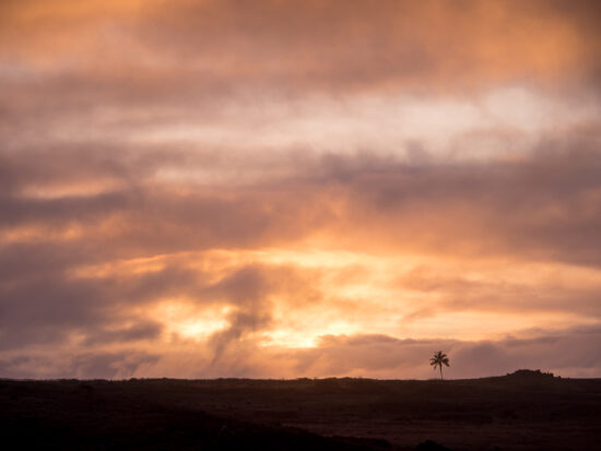 Sunrise at Easter Island